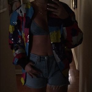 Sequin vintage jacket